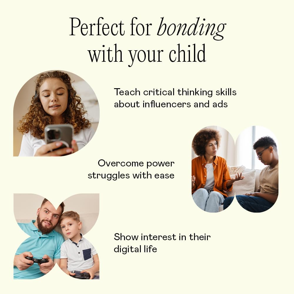 Raising Digital Citizens &ndash; 200 Conversation Cards Set &ndash; Teach You Children about Digital Safety &ndash; Reduce Screen Time with Meaningful Conversations image number 3