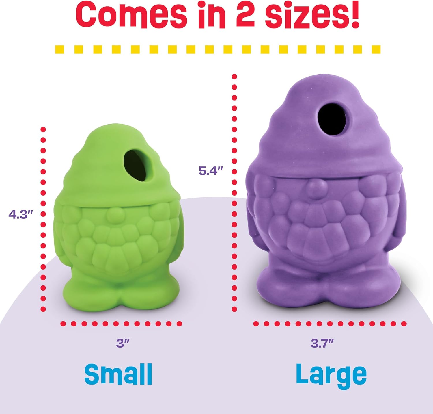 Brightkins LER9391 Dog Toy, Treats Mikke! Gnome (Large), for Medium and Large Dogs, Nosework for Snacks, Authentic Product image number 1