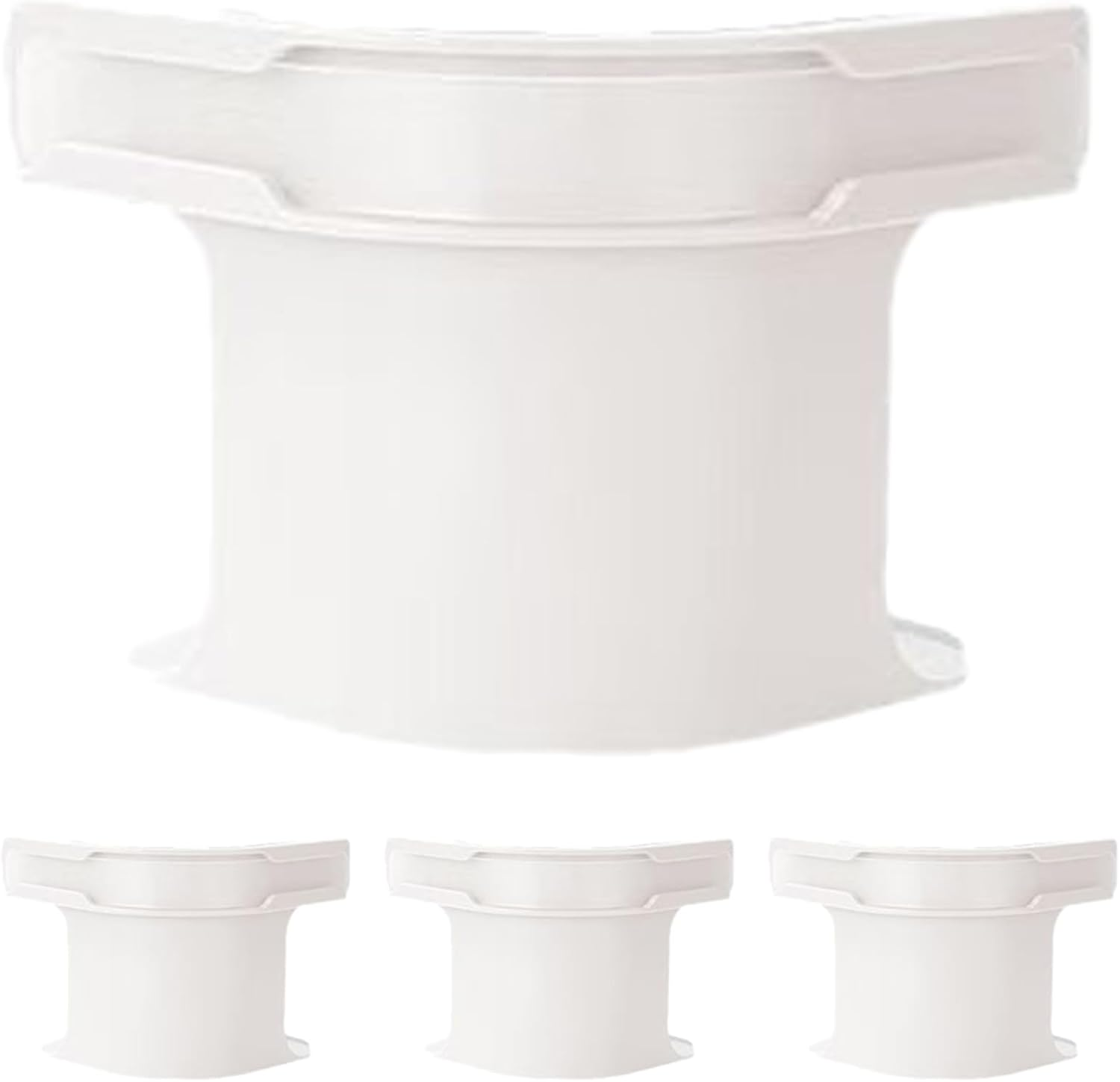 4Pcs Bed Sheet Holders Straps, Heavy Duty Bedsheet Corner Tightener Clips with Lock Strips, Bed Sheet Clips Fasteners, Secure Mattress Protectors and Bedding (White)