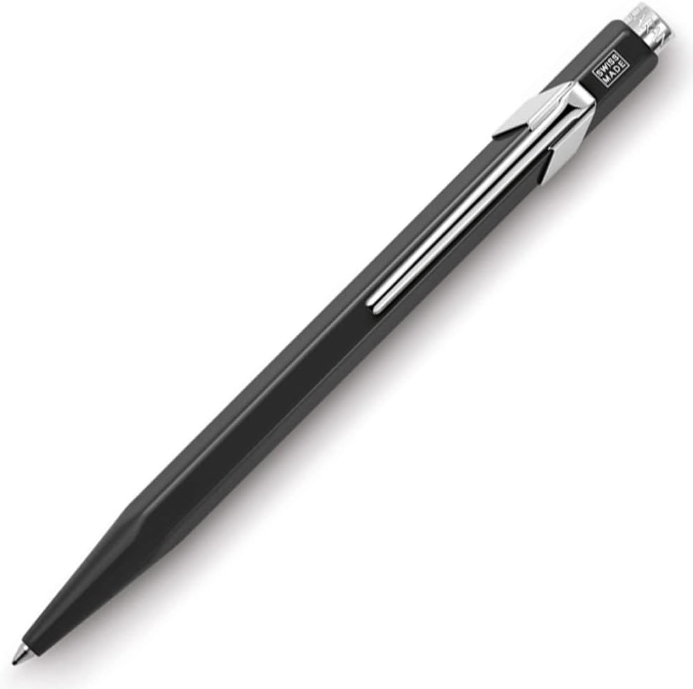 Caran D'Ache 849 Fluo Line Ballpoint Pen, Matt Black