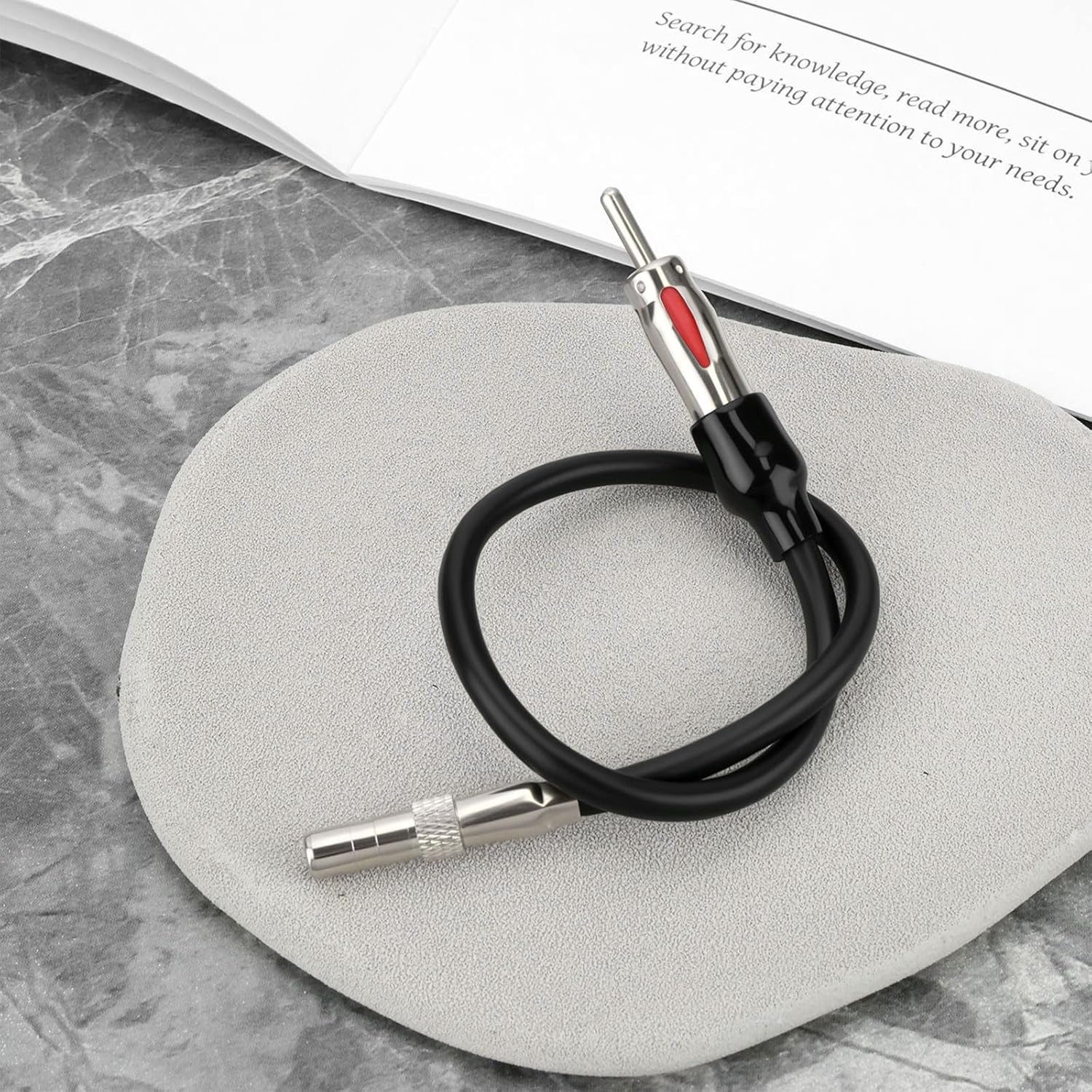 2Pcs Car Radio Antenna Adapter Compatible with Chrysler Compatible with Dodge to Aftermarket Stereo Radio 2002-2008 image number 5