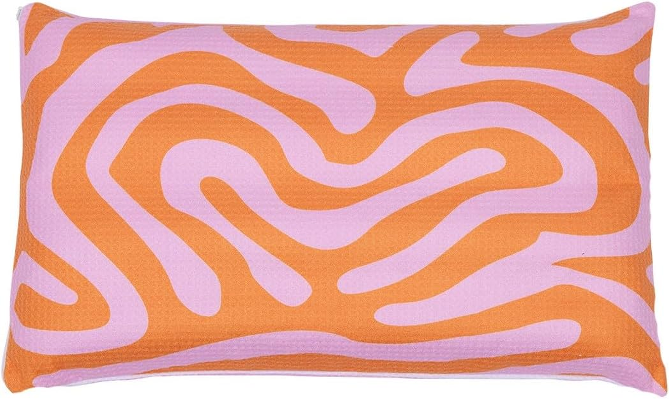 Splosh Beach Bliss Palms Beach Pillow, 51 X 31 X 8 Cm, Orange image number 4