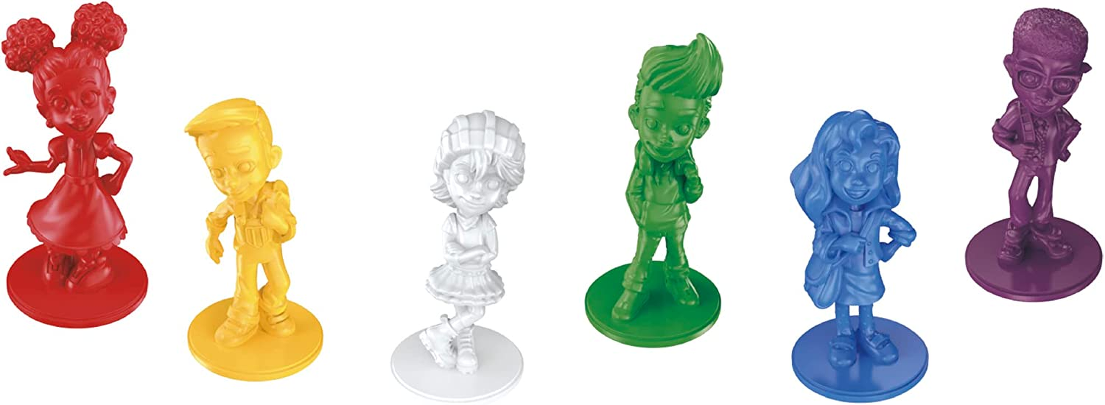 HASBRO GAMING Clue Junior Game, 2-Sided Gameboard, 2 Games in 1, Clue Mystery Game for Younger Kids Ages 4 and Up, Kids Games for 2 to 6 Players, Junior Games