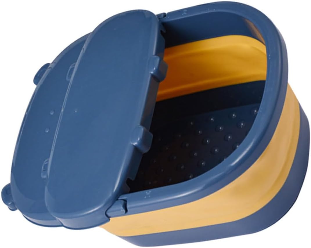 Beavorty Self-Massage Relief Foot Barrel Large Capacity Soak Foot Bucket for Tiredness