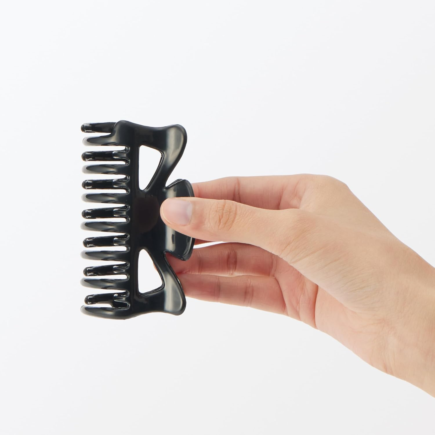 MUJI 83525439 Hair Claw Approx. 3.5 Inches (9 Cm) image number 1