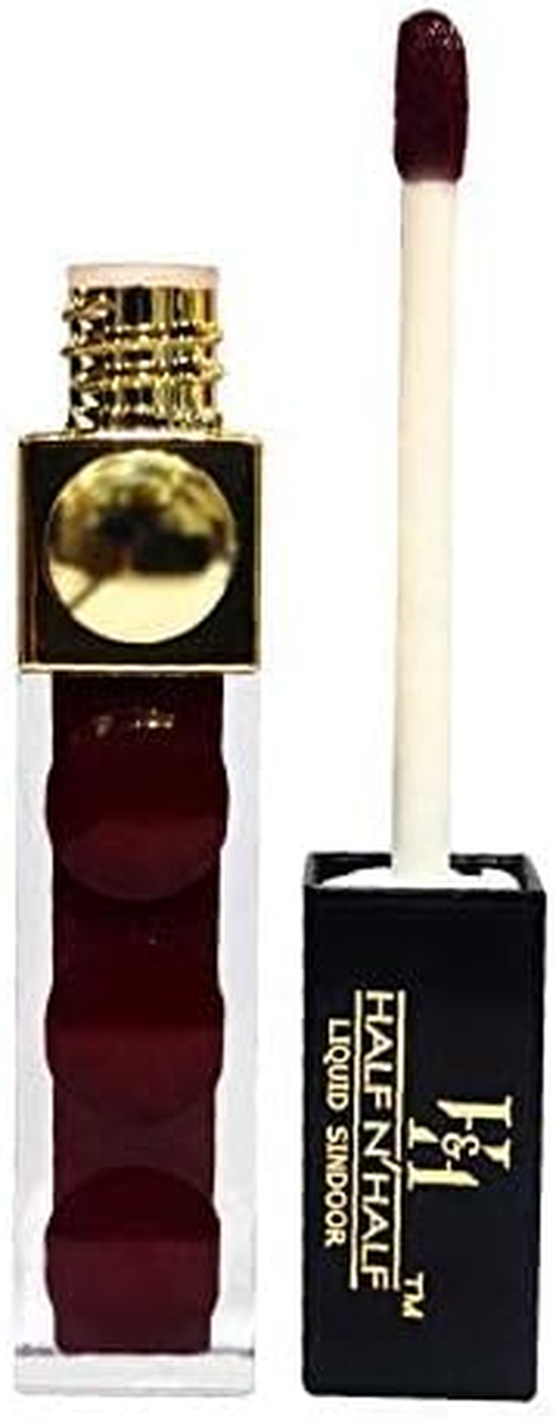 Half N Half Sparkling LIQUID SINDOOR Water Proof H-11 Maroon