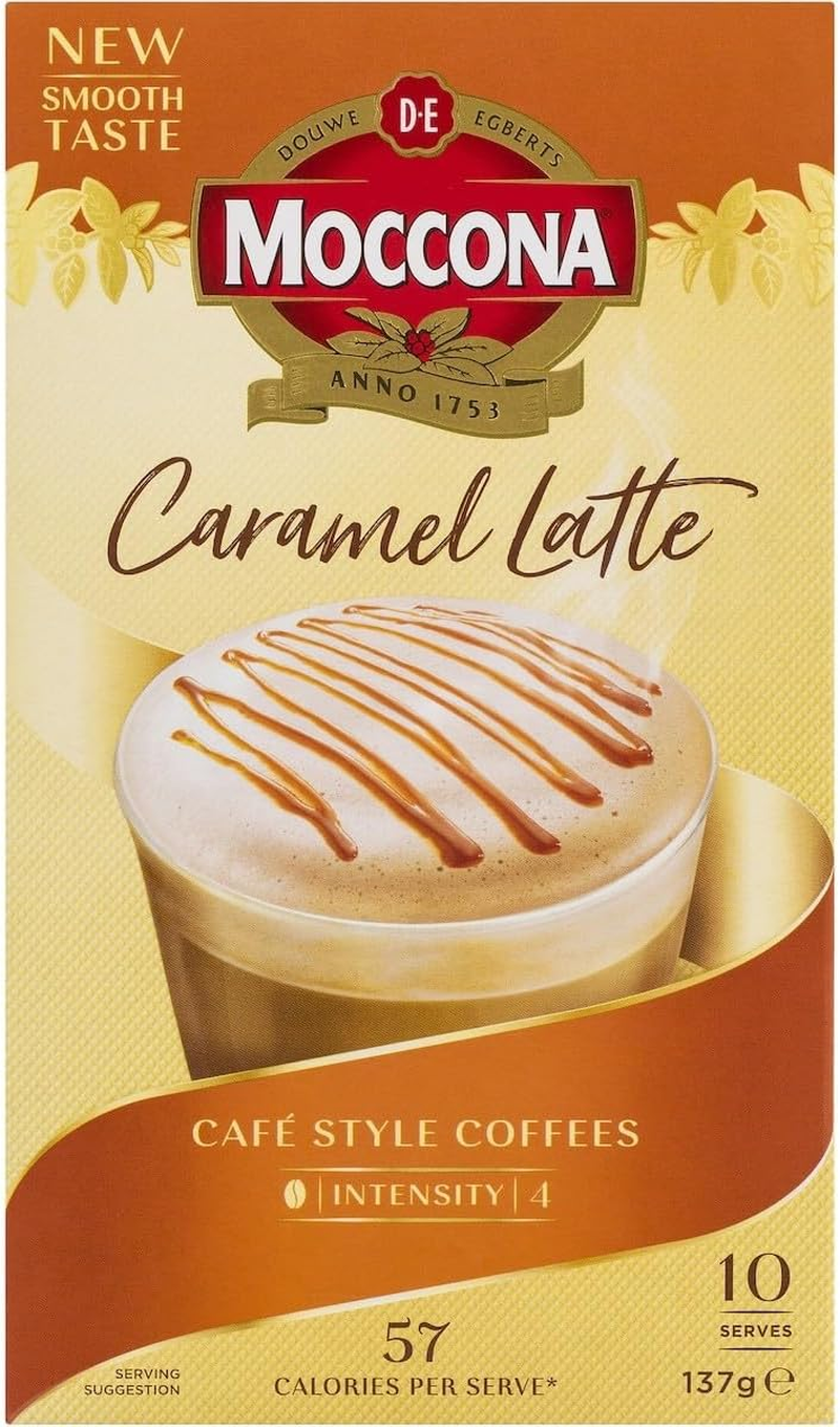 Moccona Caramel Latte - 10 Pack image number 5
