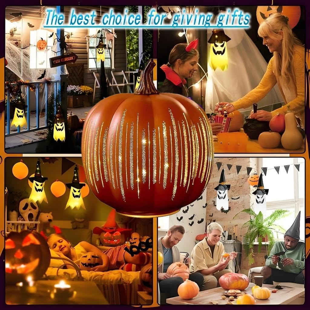 Vibbang Starrynight Pumpkins Light (A) image number 6