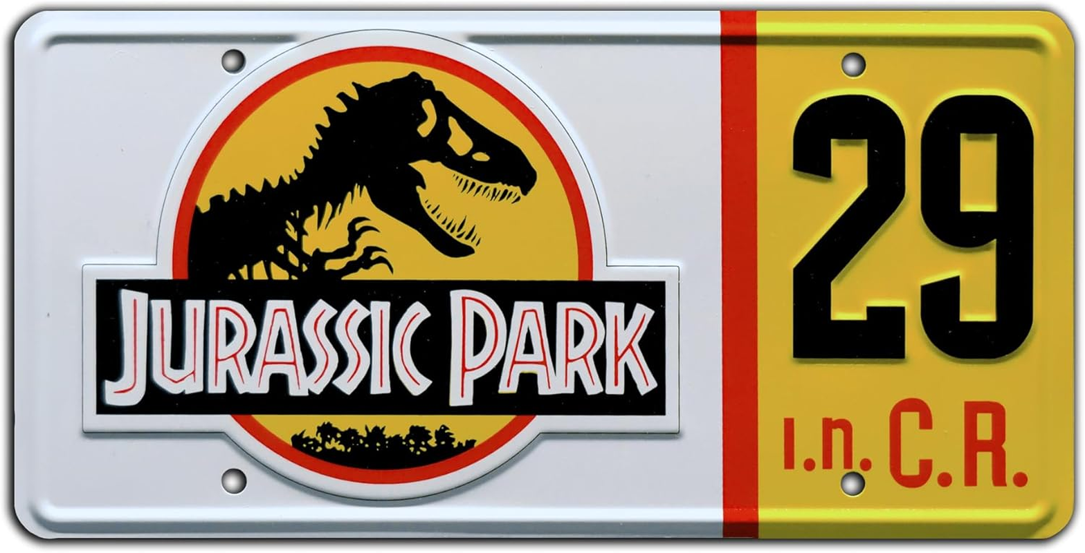 Jurassic Park | #29 | Metal Stamped License Plate image number 4