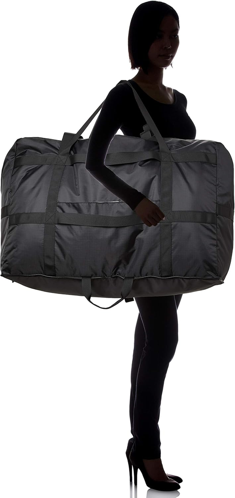 Hapitas HAP0115 Folding Boston Bag, Extra Large, Carry-On, Folds Small image number 3