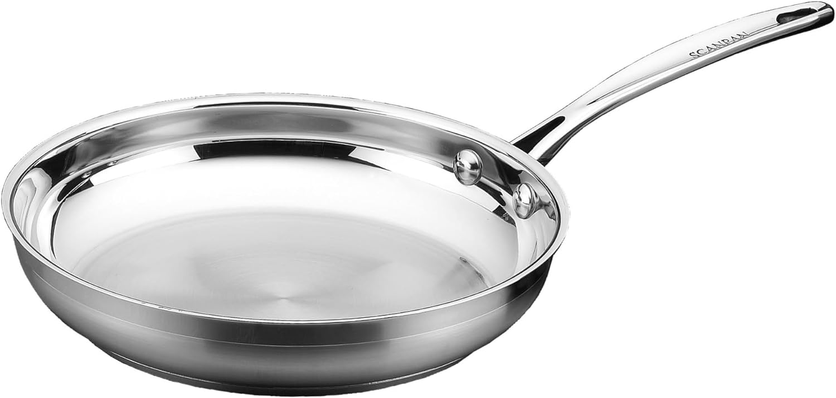 Scanpan SP71002000 Impact Fry Pan, 20Cm Diameter, Silver image number 1