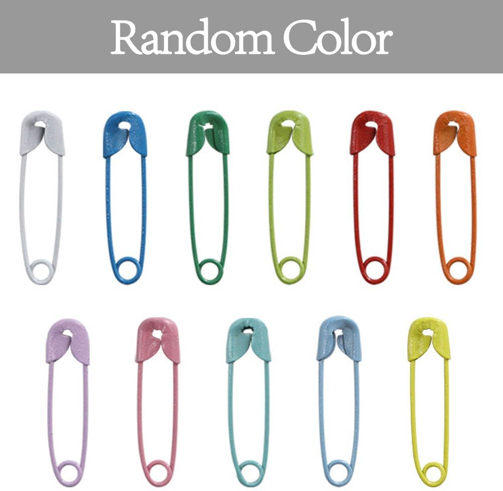 750Pcs Safety Pins, Betterjonny Colored Nickel Plated Steel Safety Pins 19Mm Small Metal Safety Pins with Storage Box for Craft,Jewelry Making,Sewing image number 3