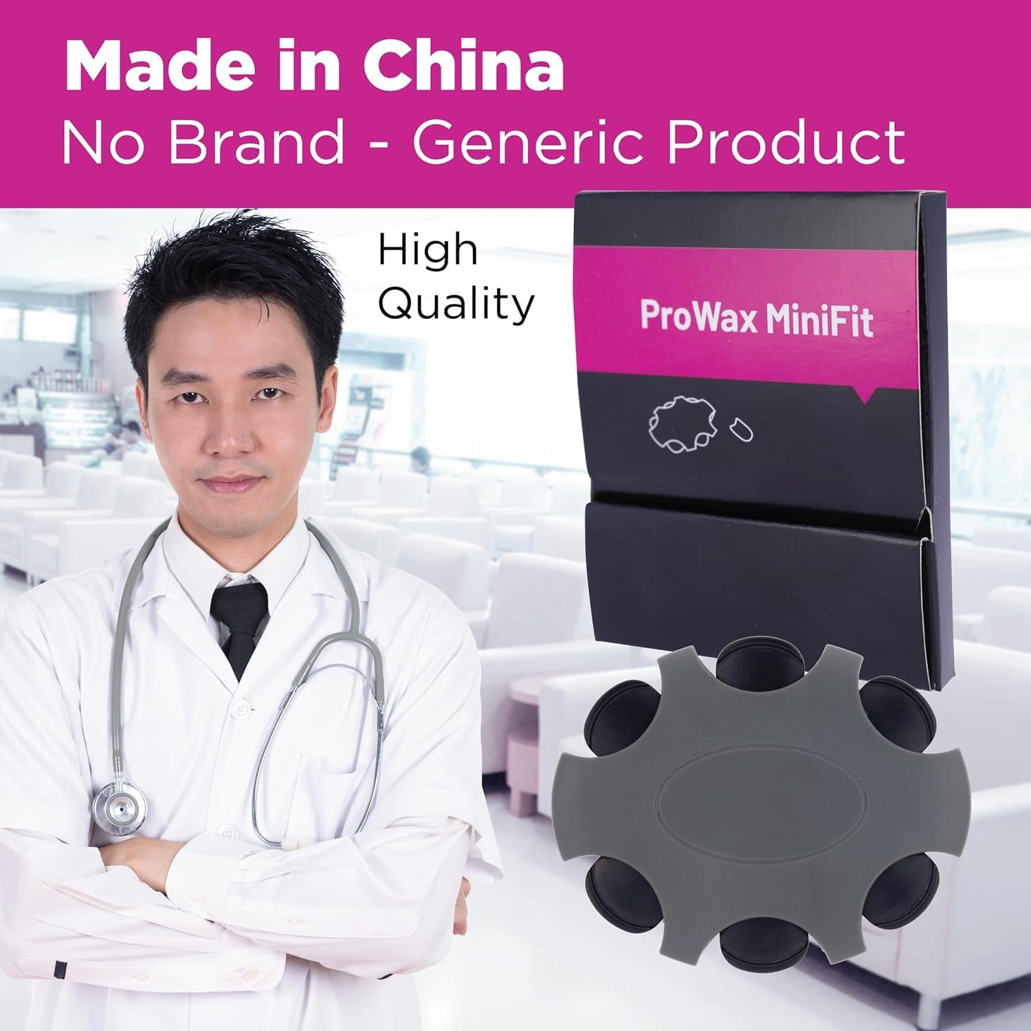 (3 Packs) Genuine Oticon Prowax Minifit Replacement Wax Filters image number 1