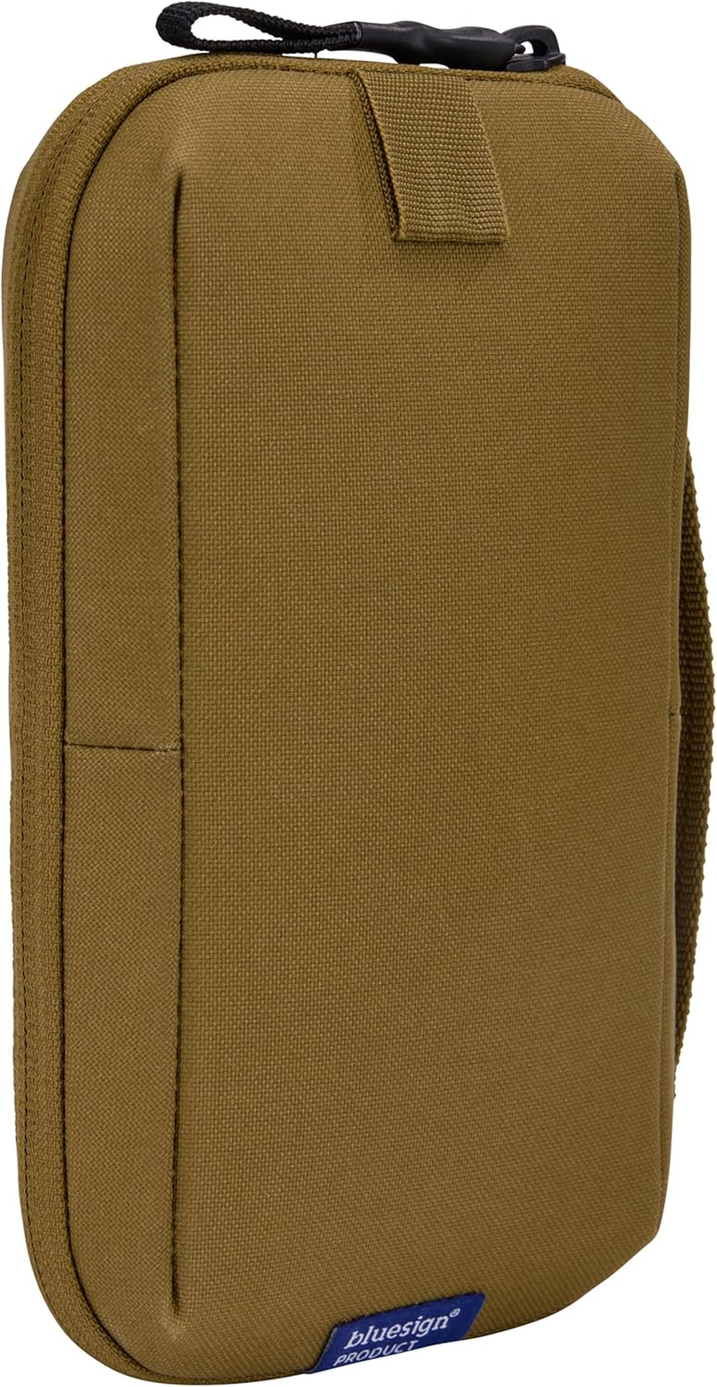 Thule Aion Travel Organizer - 2-In-1 Pouch Includes Travel Wallet and Electronics Bag - RFID Blocking Zipper Pouch - Internal Pockets to Stay Organized - 100% Recycled Waxed Pfc-Free Fabric image number 1