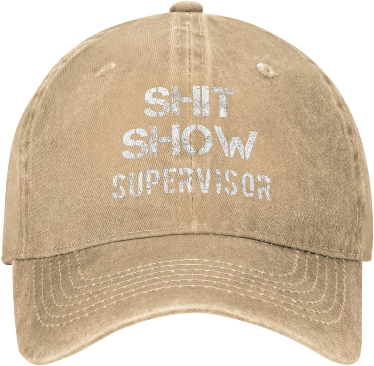 Hat Show Supervisor Hat Men Baseball Caps Graphic Caps