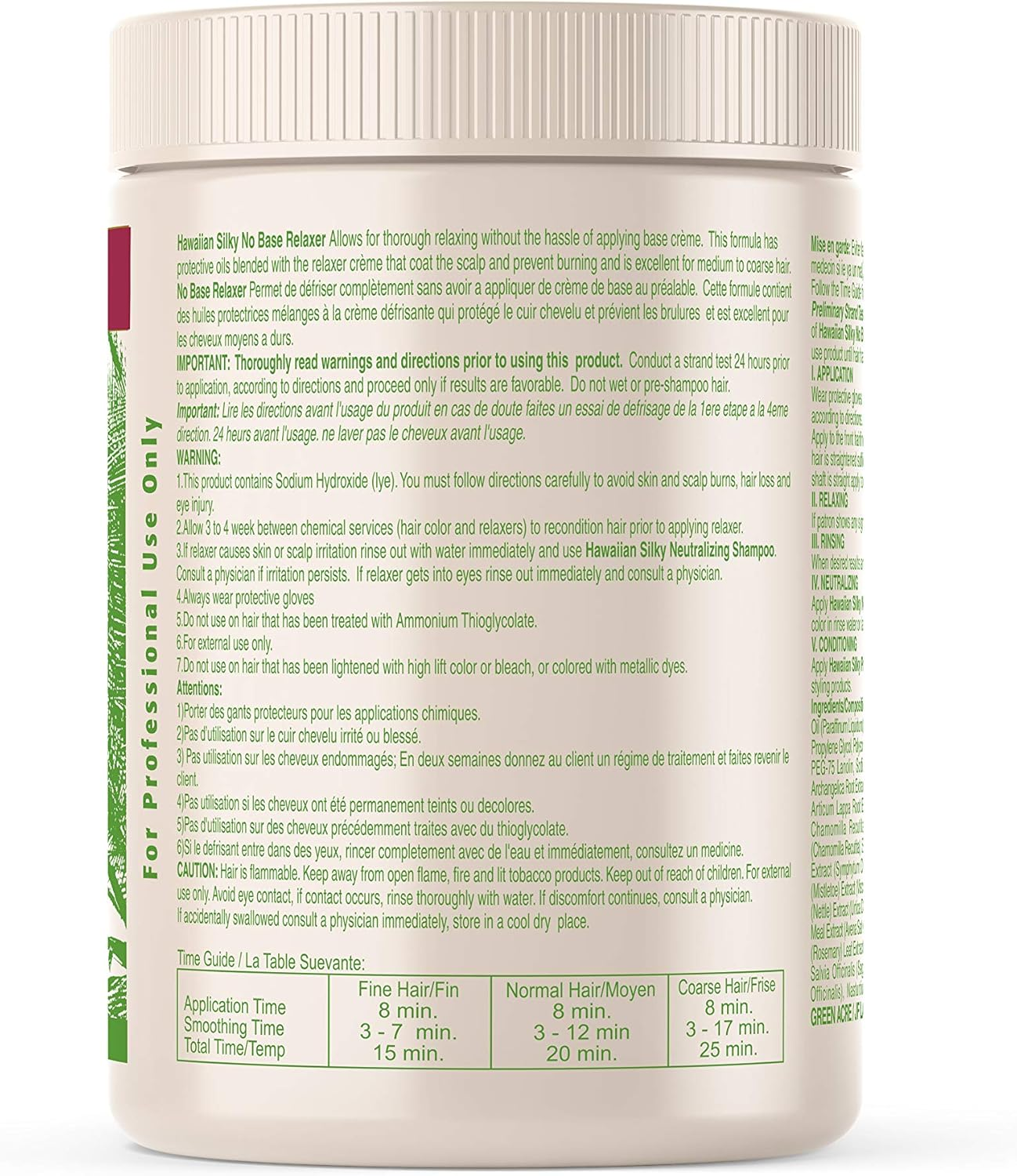 Hawaiian Silky No Lye Relaxer Regular, 590Ml Signature Collection Creme Conditioning image number 1