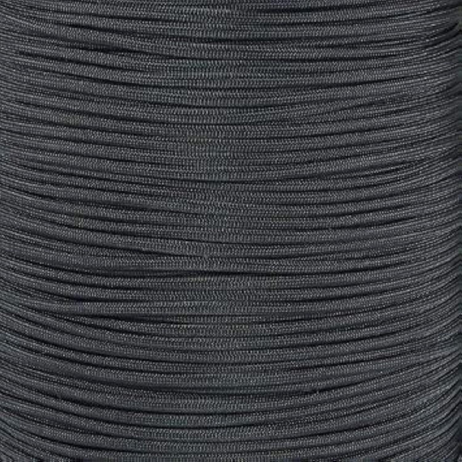 Paracord Planet 550 Cord Type III 7 Strand Paracord 100 Foot Hank - Black image number 2