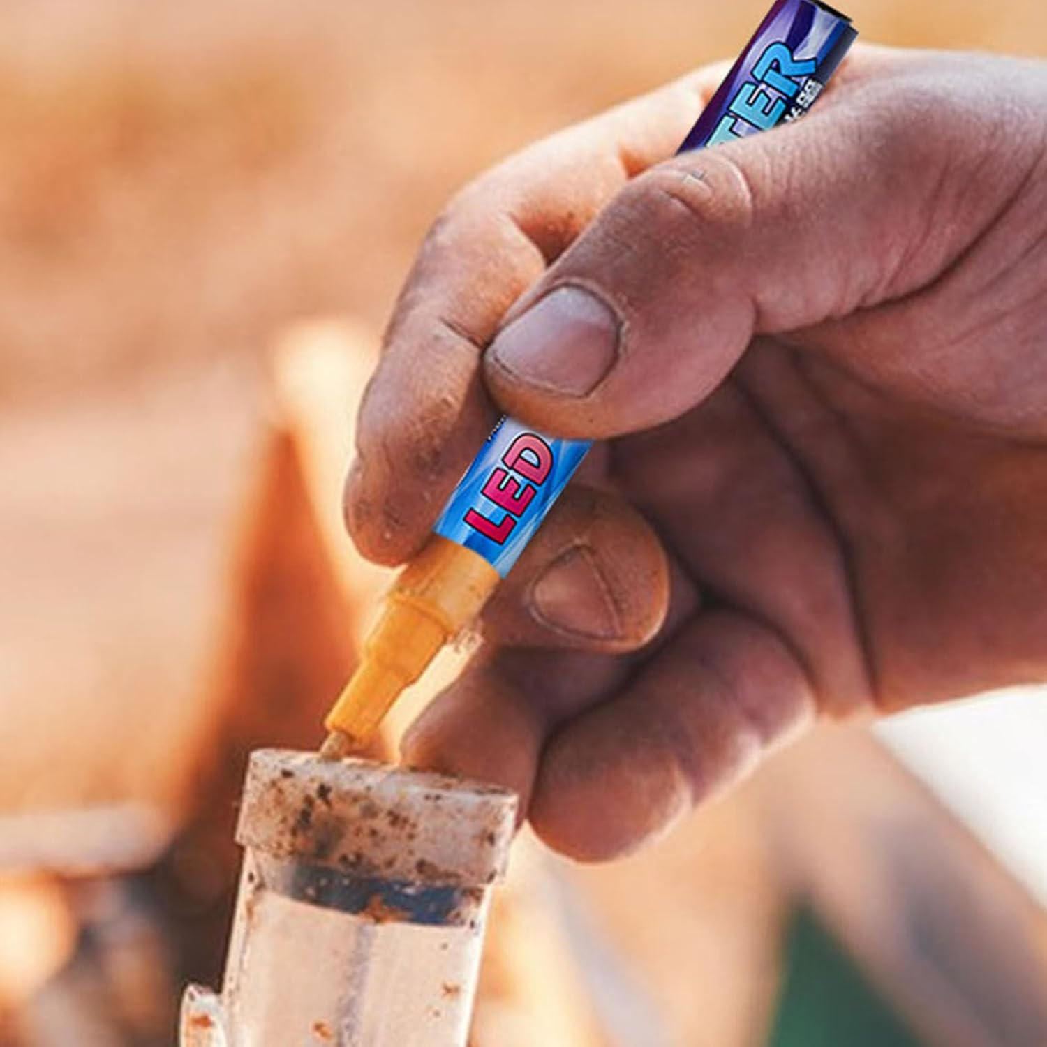 Bee Queen Marker Kit - Multi-Color Beekeeping Marker Set, Safe Quick Dry Pen | Bright Color Application with Precise Control Feature, Perfect for Queen Bee Marking Hive Organization Apiary Maintenance image number 5