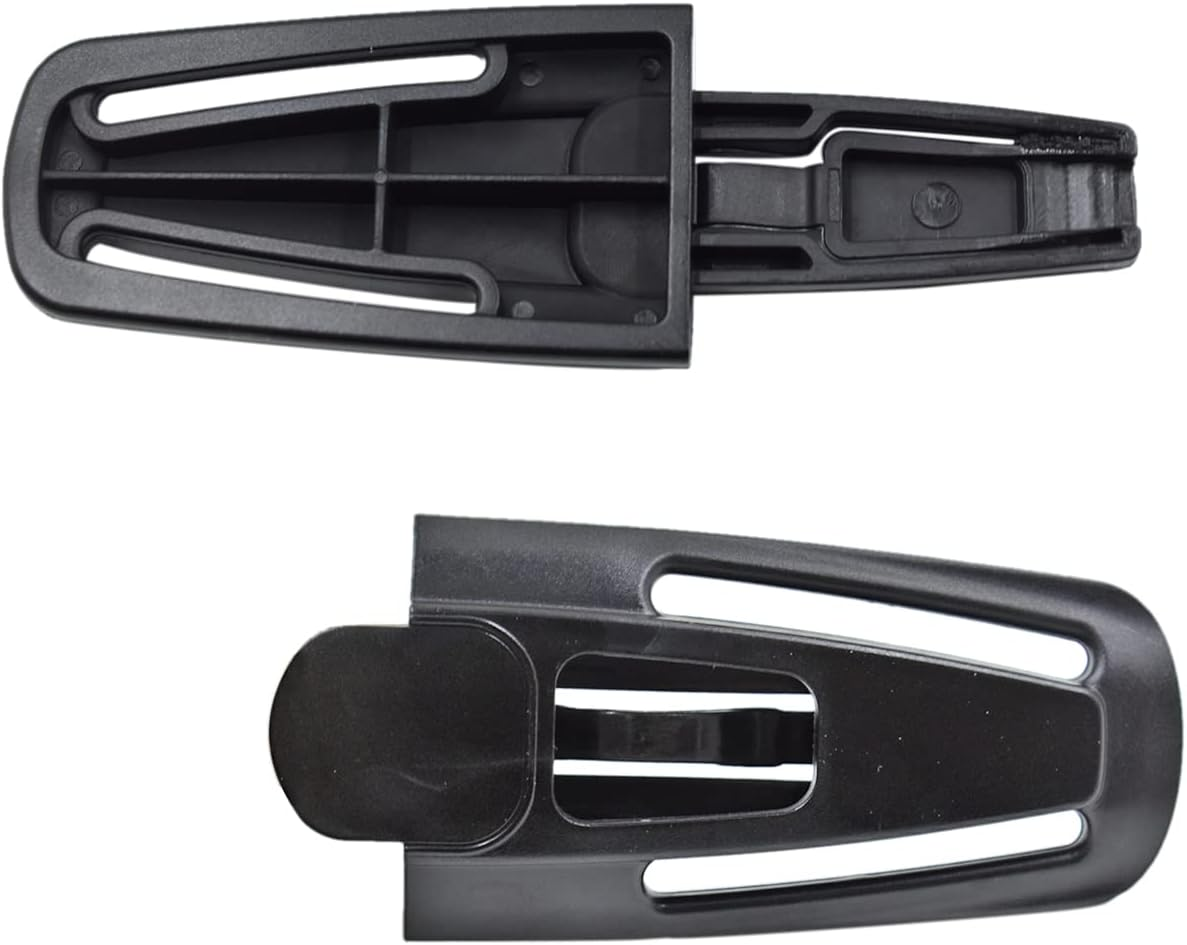 Black Universal Child Seat Chest Harness Clip and Baby Seat Safety Belt Clip Buckle Universal Replacement for Kids Trend Adjustable Guard image number 1