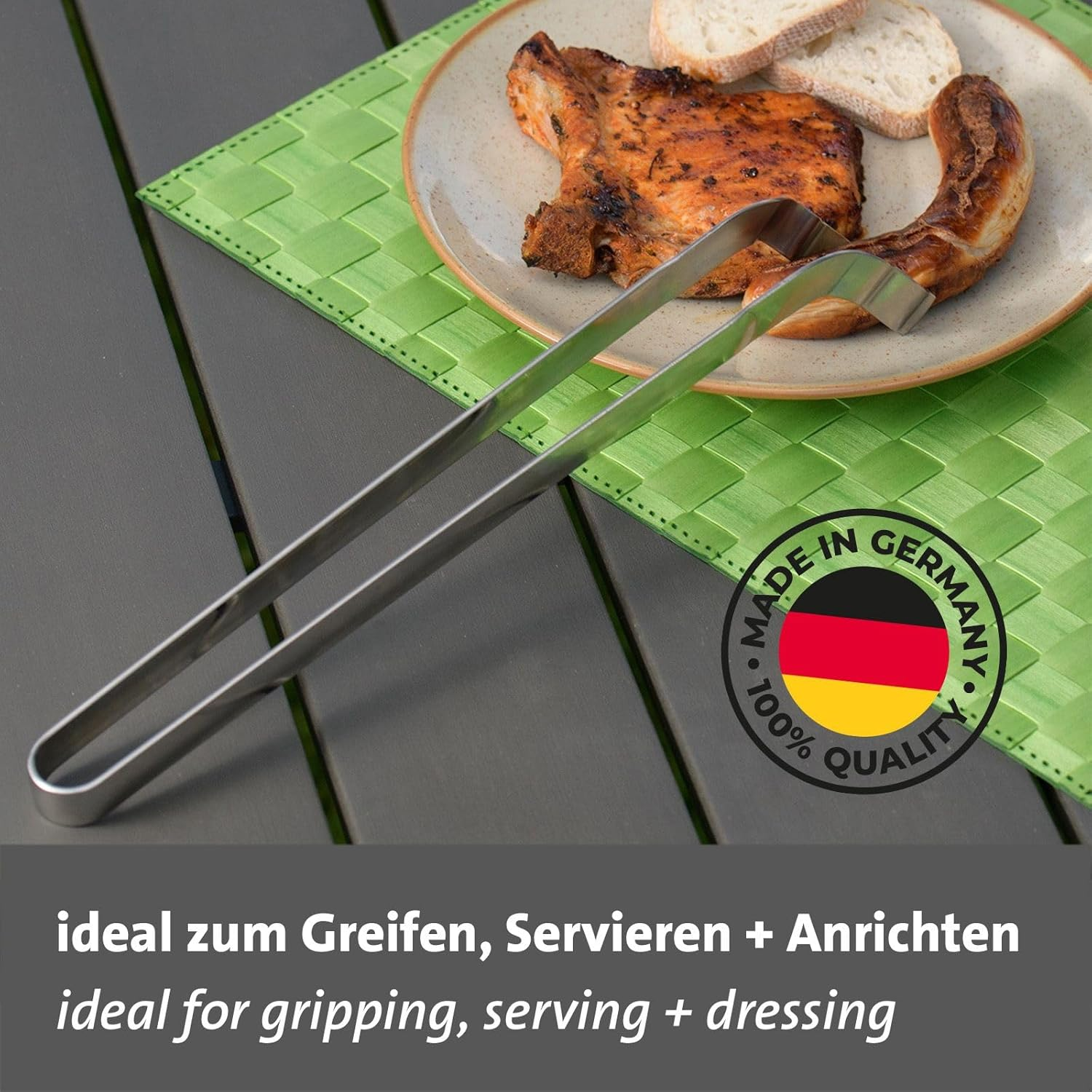 Westmark 4004094127472 Barbecue Tongs, Silver, 4004094127472 image number 6