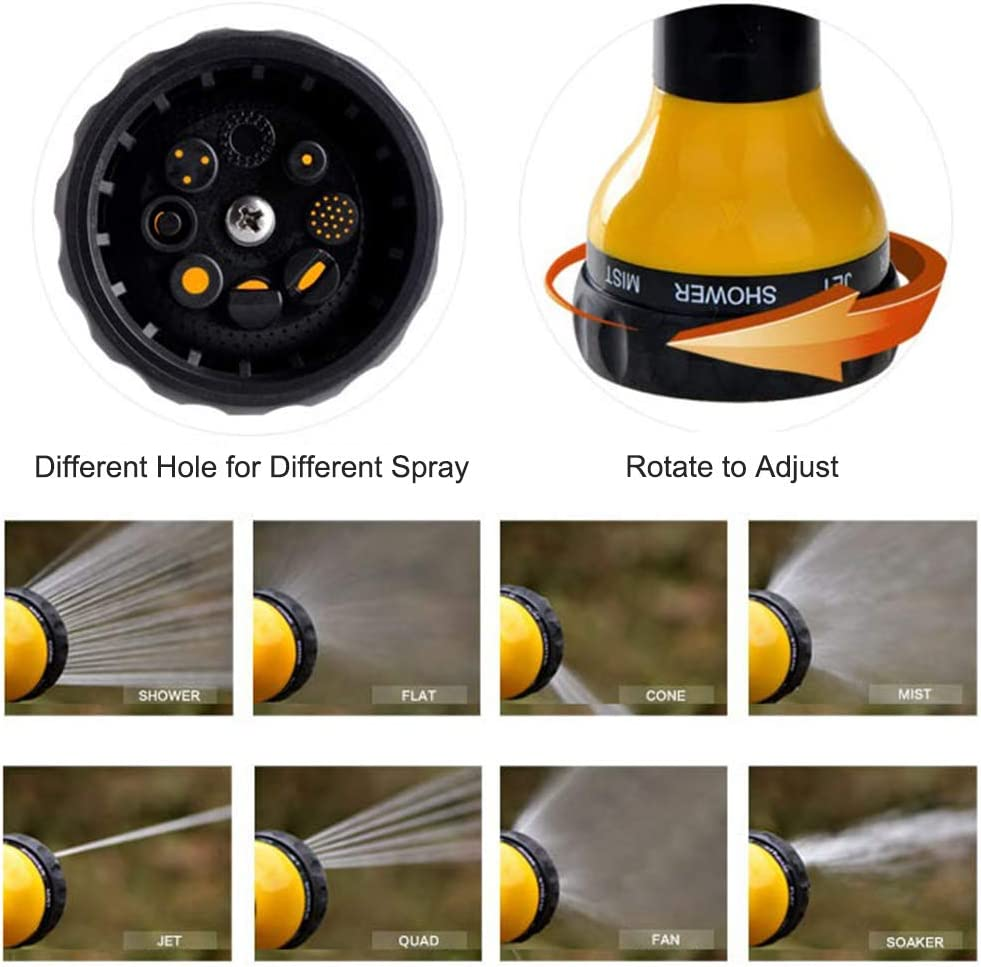 Adaskala Foam Sprayer Garden Water Hose Foam Nozzle Soap Dispenser Gun for Car Washing Pets Shower Plants Watering image number 4