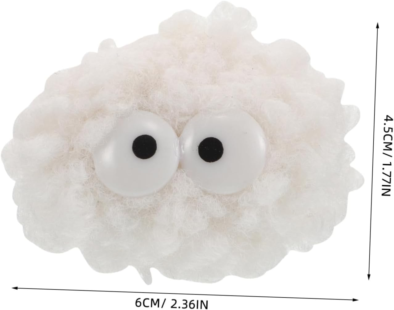 Ibasenice Fluffy Cat Pompom Balls for Entertainment Sound-Enhanced Toys for Cat Oral Care Gentle Paws image number 3