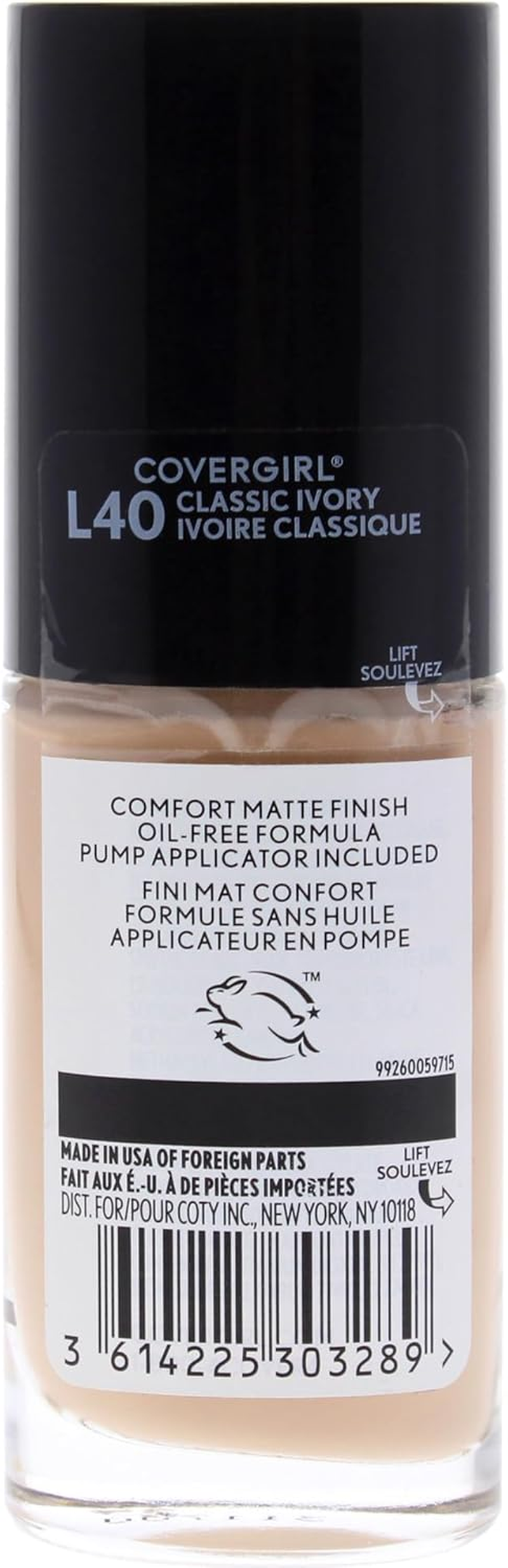 Covergirl Trublend Matte Made Foundation 30 Ml, L40 Classic Ivory image number 5