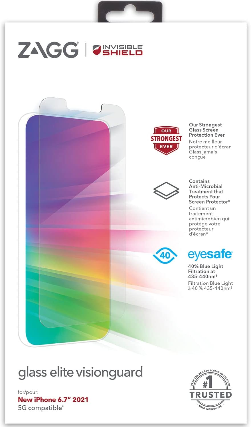 Invisibleshield Glass Elite VG Screen Protector for Iphone 13 Pro Max image number 2