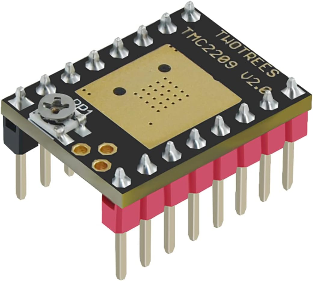 Dohocall TMC2209 V2.0 Stepper Motor Driver with Heatsink for 3D Printer 256 Micro Steps 2.5A - SKR1.3 1.4 for Robin-Nano image number 5