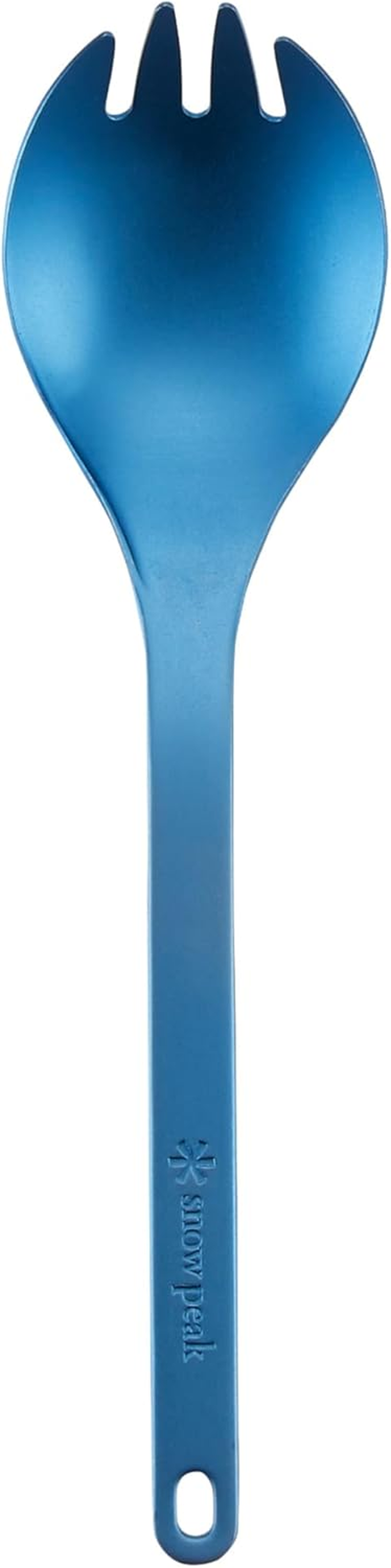 Snow Peak Titanium Spork - Lightweight Titanium Cutlery for Camping & Hiking - Compact & Portable Utensil for Easy Packing - Durable Camping Cookware Accessories