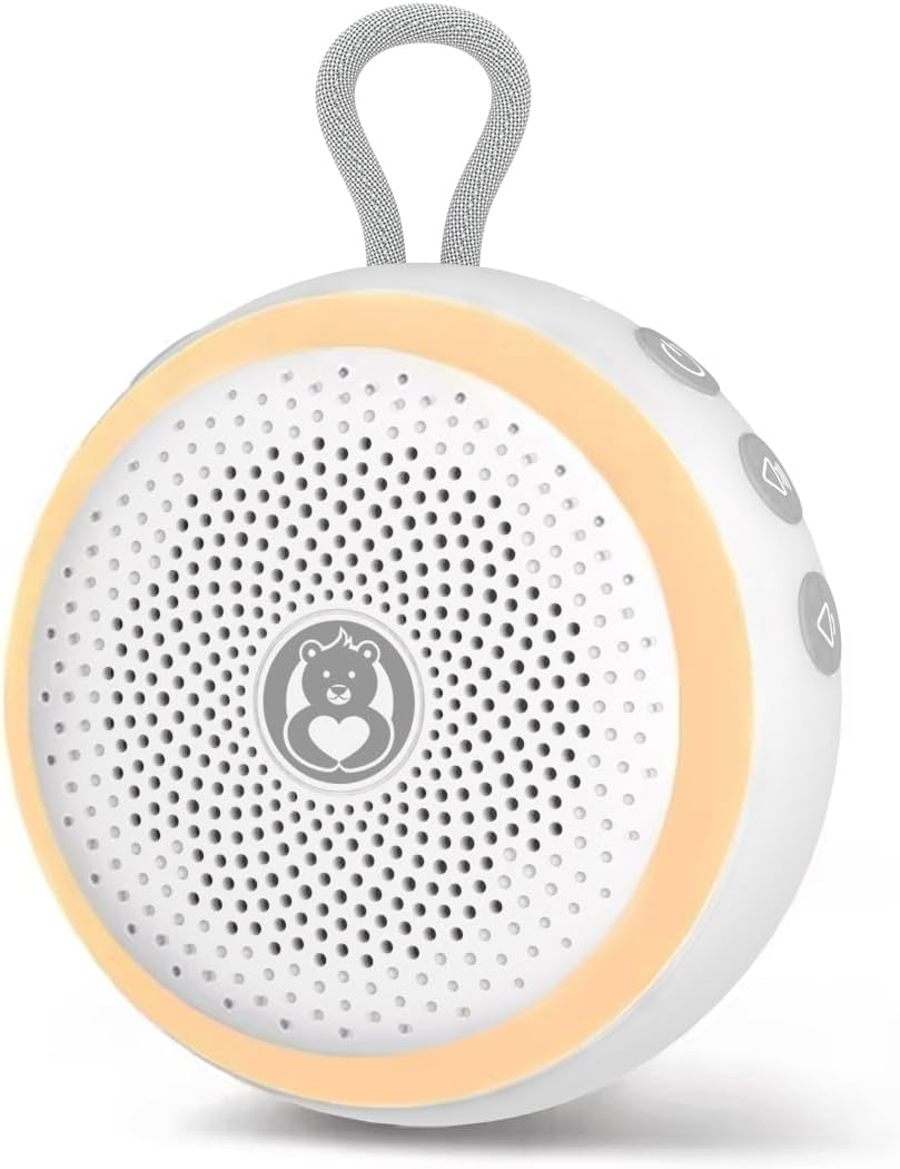 Omebel Portable White Noise Machine, 20 Soothing Sound for Sleeping, Night Light Adjustable, Sleep Timer, Volume Control, Sound Machine for Sleeping Baby Adults Kids image number 2