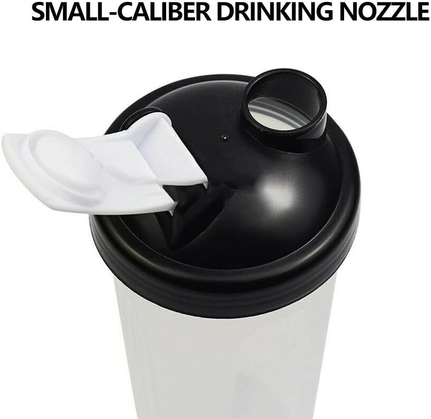 600Ml Gym Protein Supplement Drink Blender Mixer Shaker Shake Ball Bottle Cup AU image number 1