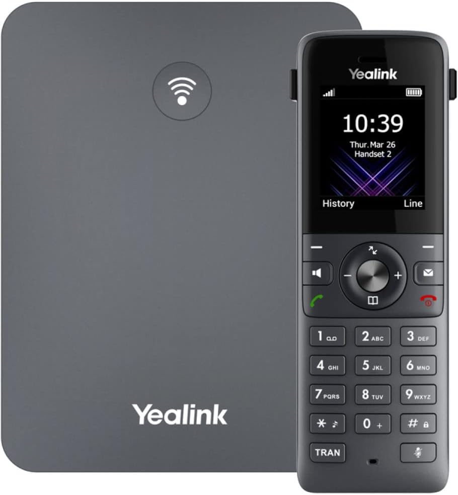 Yealink W73P IP DECT Solution with W73H Handset and W70B Base Station image number 2