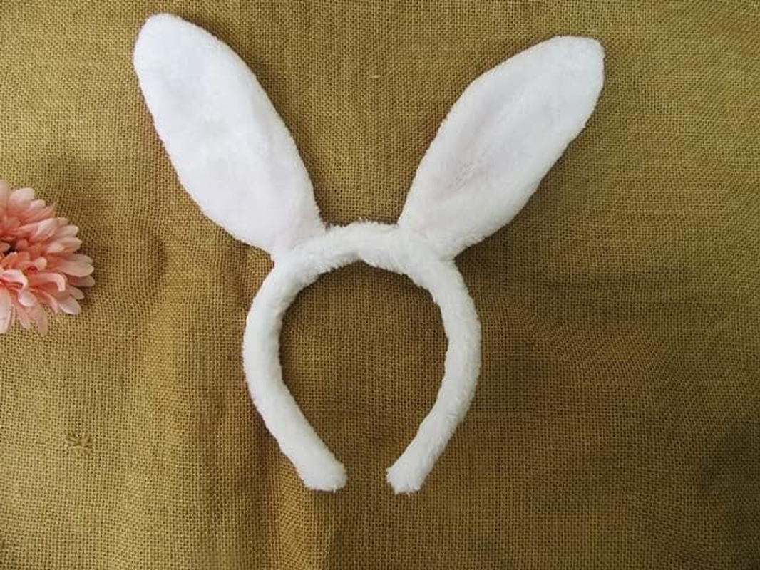 4Pcs Rabbit Ear Headband Easter Party Hair Band Hair Accessories image number 4