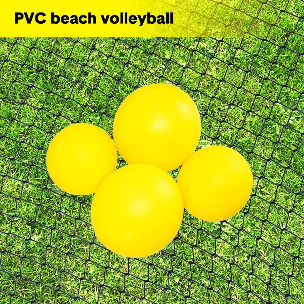 ALSTON Portable Outdoor Spikeball Roundnet Game Set Team Beach Ball Game Bouncer Toy with Carrying Bag Net and 3 Balls Played Indoor Outdoor Lawn Beach Tailgating image number 3