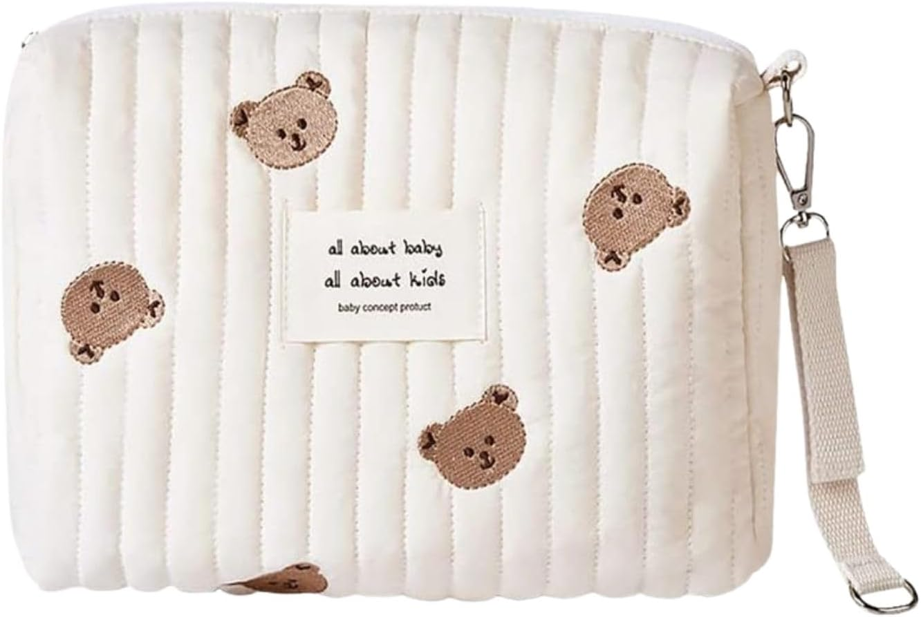 Toddler Essentials Diaper Bag, Roomy & Lightweight Storage Pouch for Nappies, Sturdy Baby Diaper Bag for Travel, Shopping & Outdoor Adventures, Compact Organizer for Modern Parents