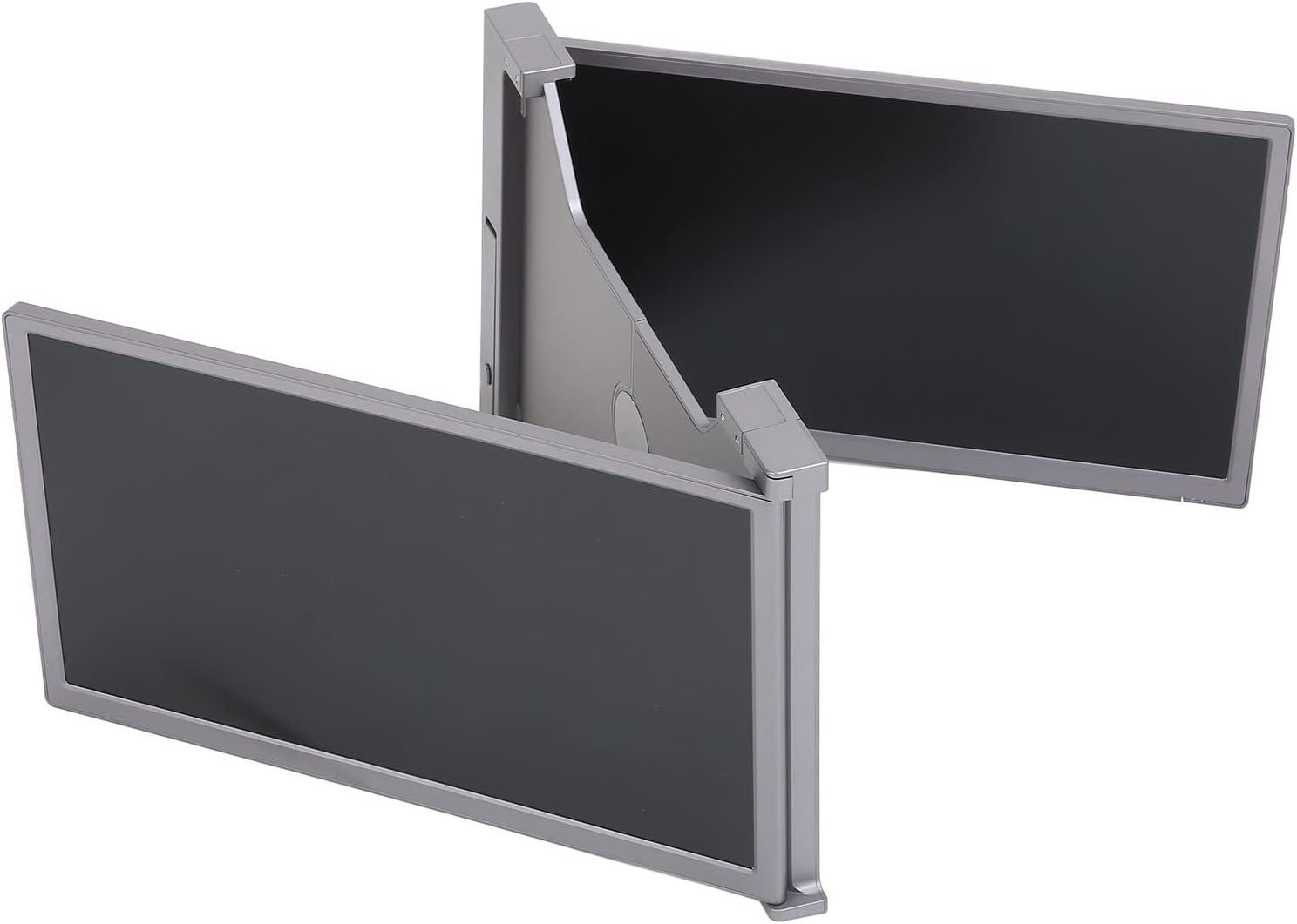 15" Triple Laptop Screen Extender, FHD 1080P IPS Triple Portable Monitor for Dual Screen Display, Folding Triple Screen for 15"-17" Laptop, Multi Modes, Type-C Plug and Play(1#) image number 6