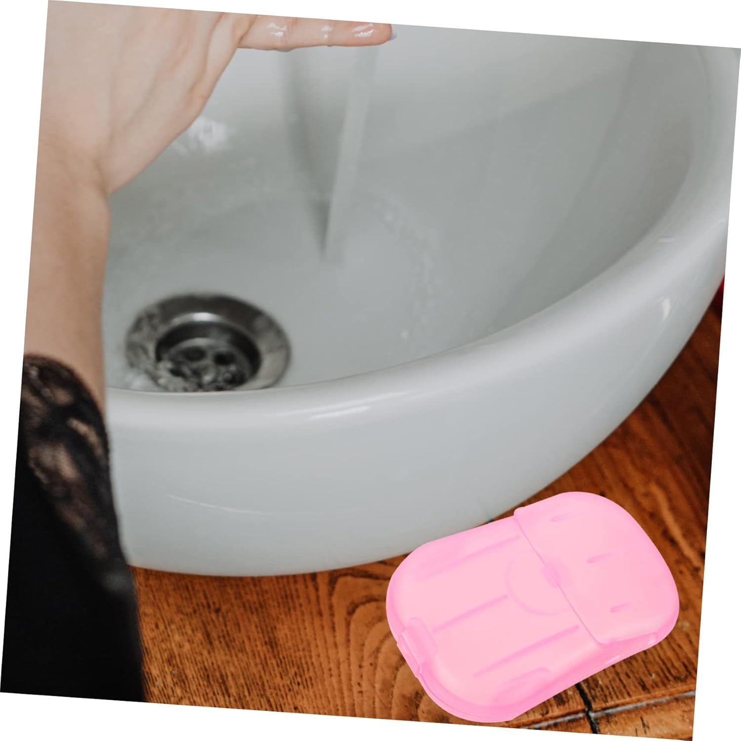 MAGICLULU Travel Toiletries Hand Wash Soap Sheets Soap Slices Disposables for Women for Camping Outdoor Hotel Use