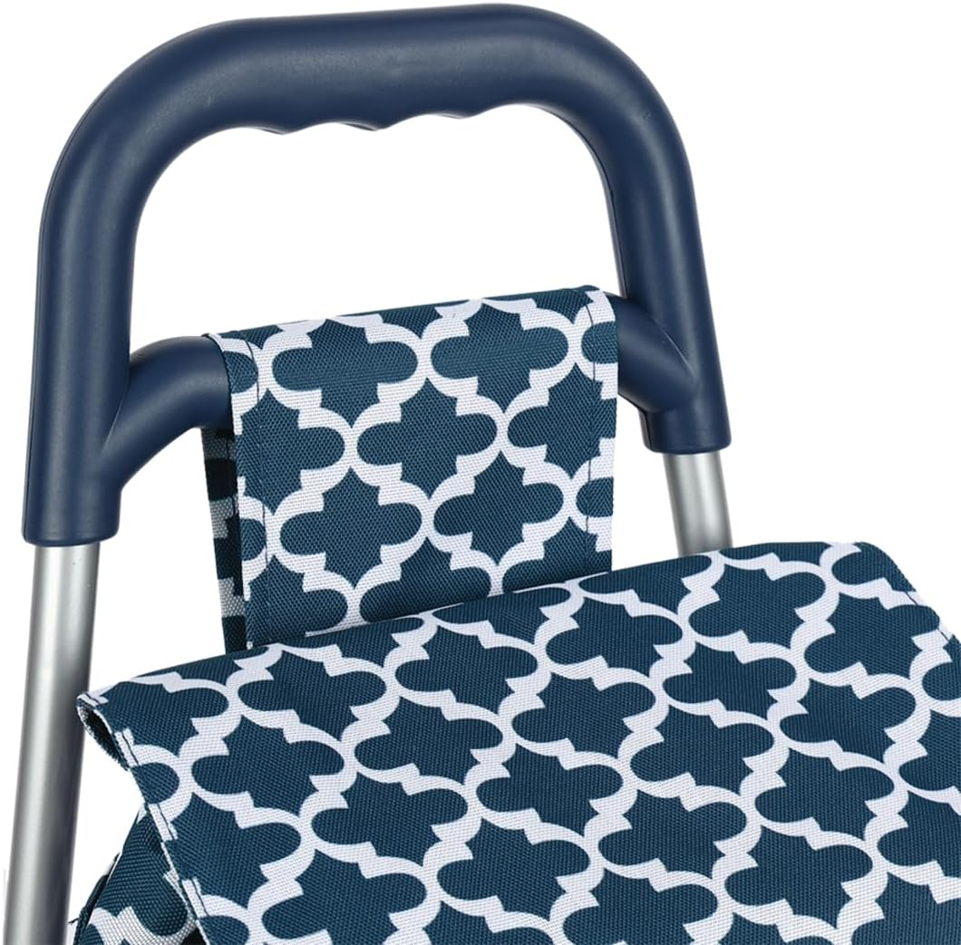 Sachi 'Sprint' Shopping Trolley - Moroccan Navy image number 1