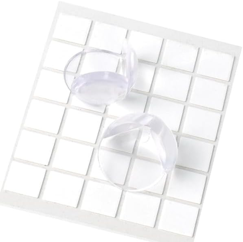 ZHIYE Corner Protectors for Kids, 22 Pcs Clear Baby Proofing Corners Child Safety Corner Guards with Strong Acrylic Adhesive for Furniture against Sharp Corners image number 3