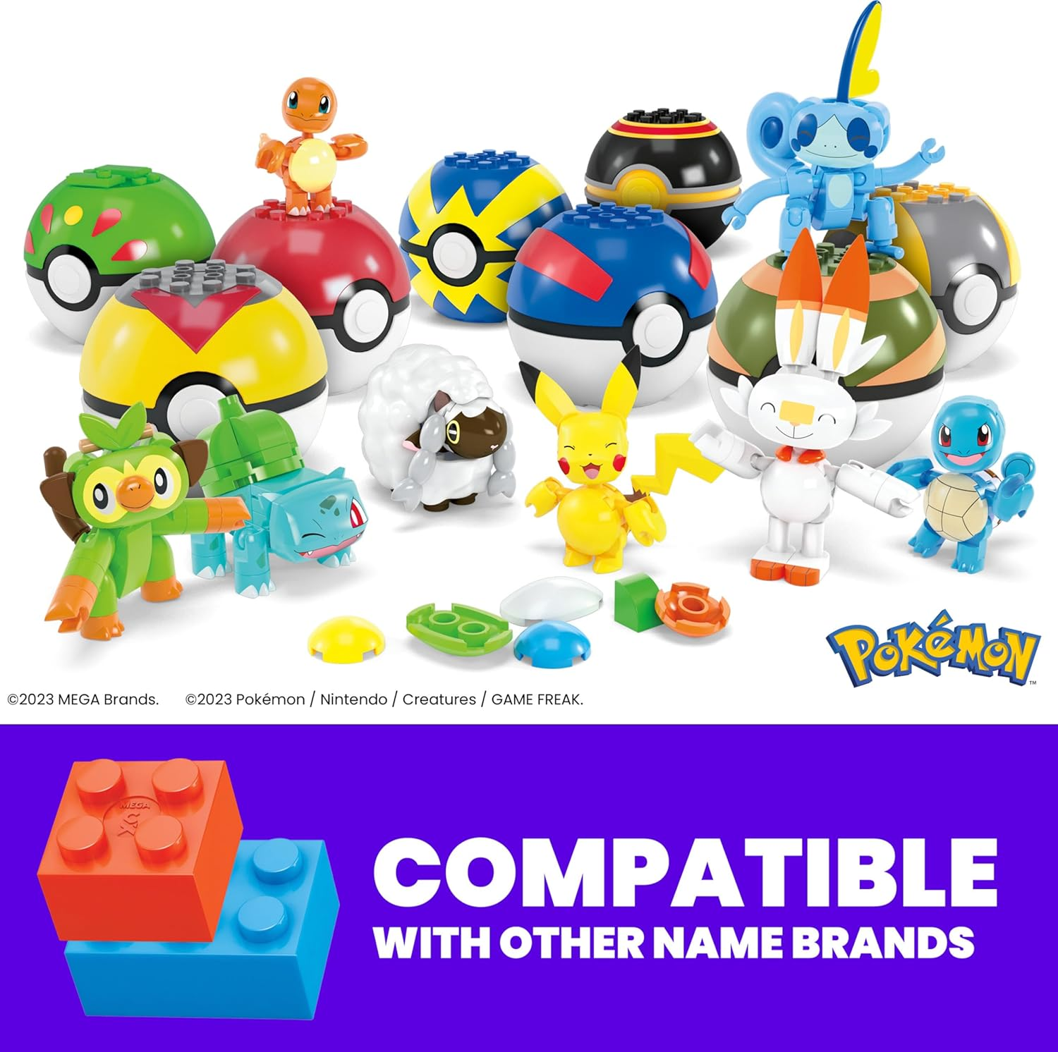 MEGA WONDER POKEMON HTJ75 Toys, Multi-Colour - Multicoloured image number 2