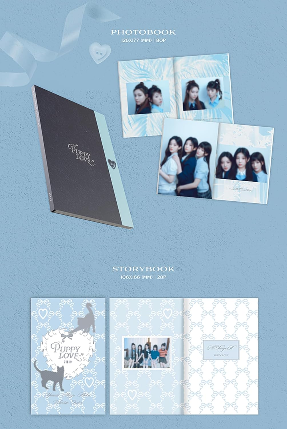 ILLIT I'Ll Change It : PUPPY LOVE Official 1St Photobook MD with Tracking Sealed image number 3