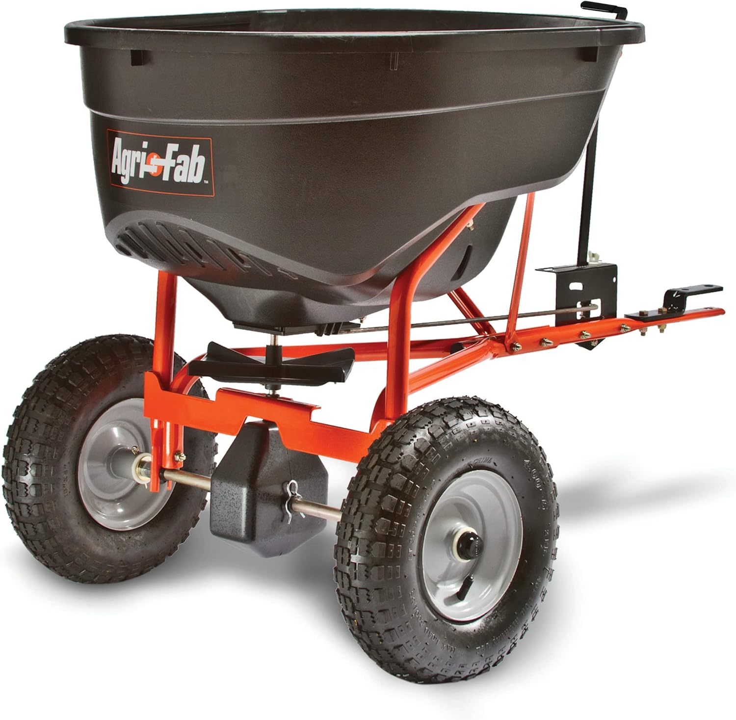Agri-Fab 45-0463 130-Pound Tow behind Broadcast Spreader, Black image number 2