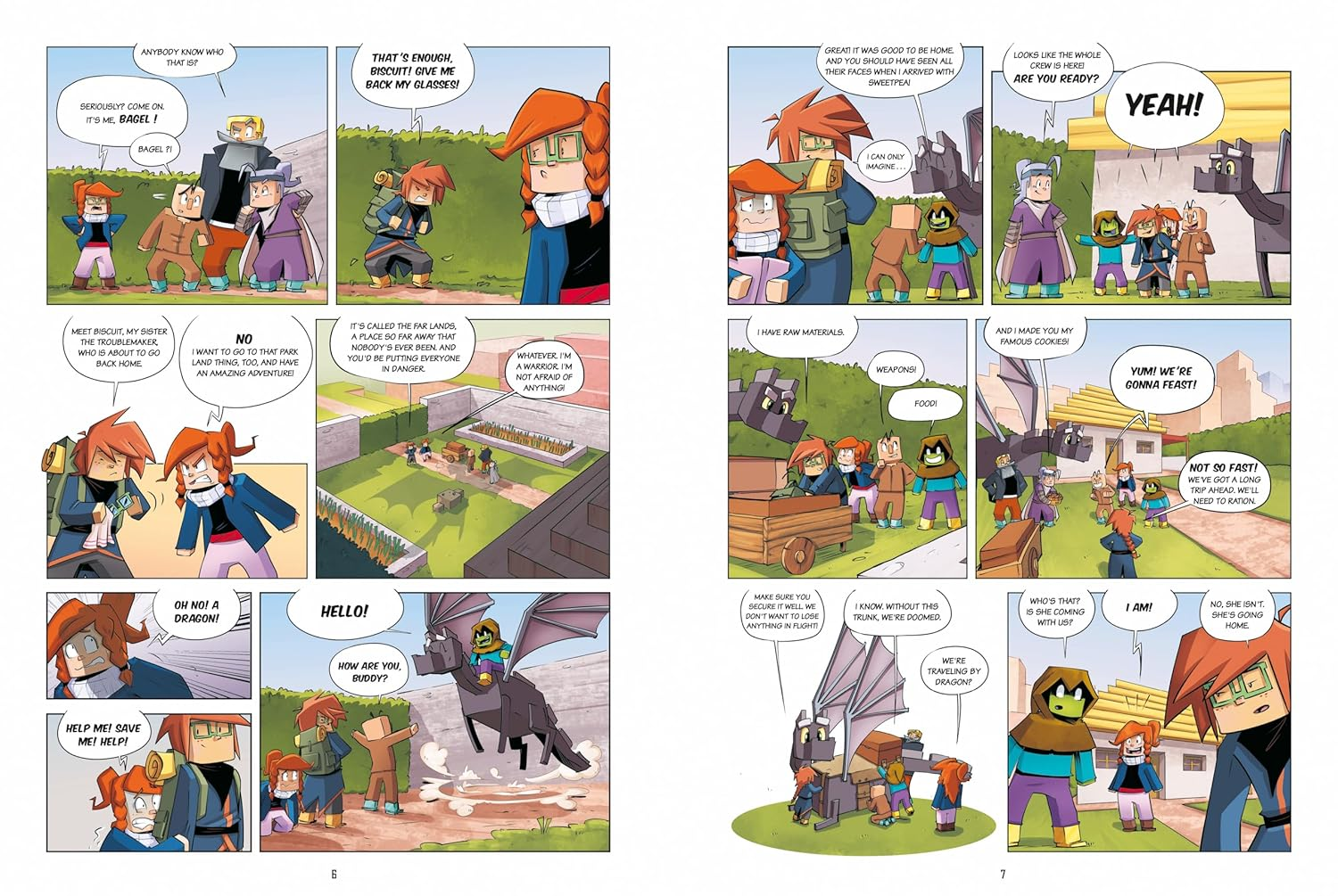 Diary of an 8-Bit Warrior Graphic Novel: Journey to the Far Lands (Volume 5) image number 6