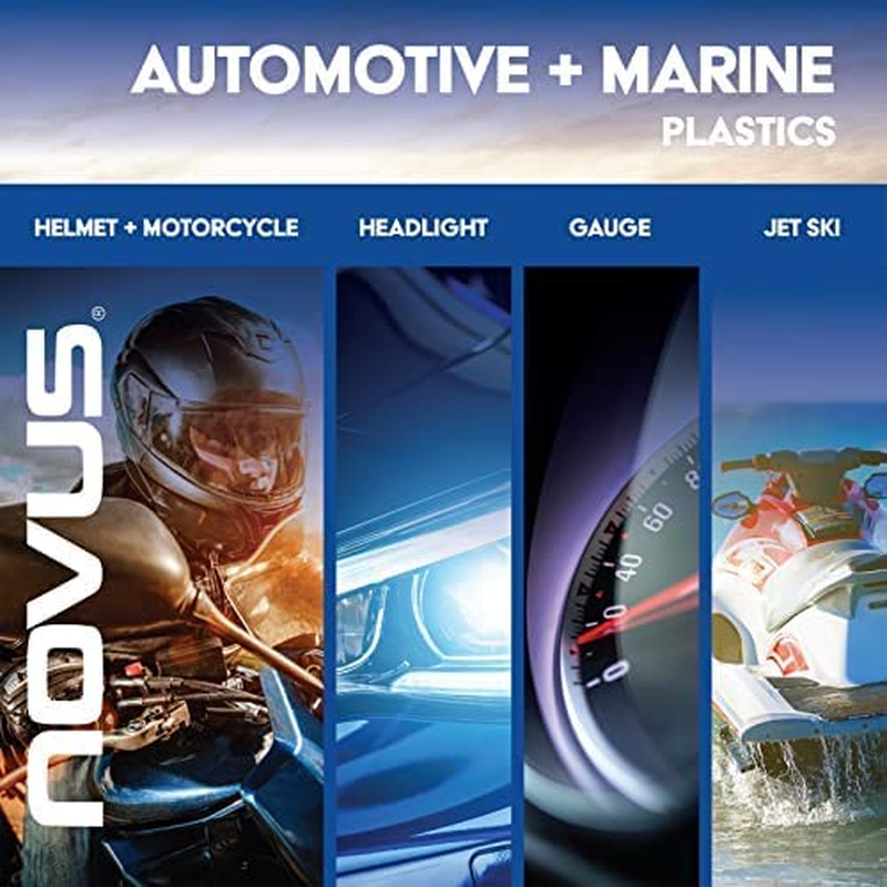 Aquatech 12310 Novus Cleaning and Scratch Remover Kit, White Bottle