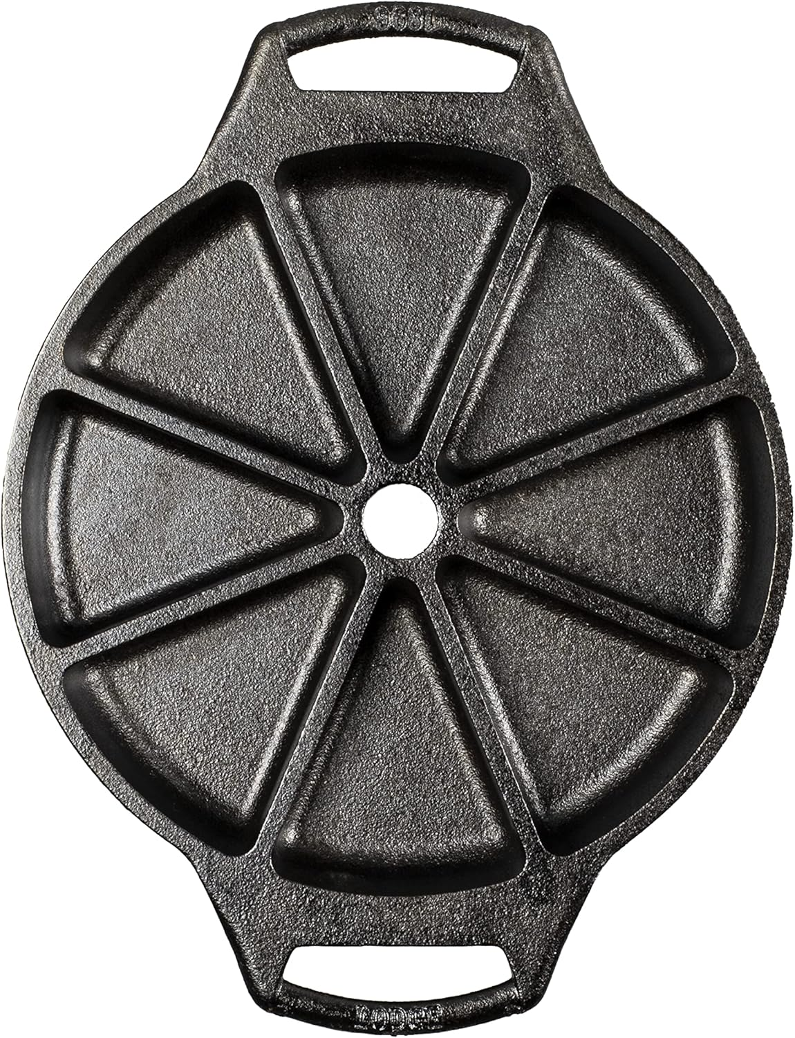 Lodge Cast Iron Wedge Pan, Black, 8 Wedge image number 1