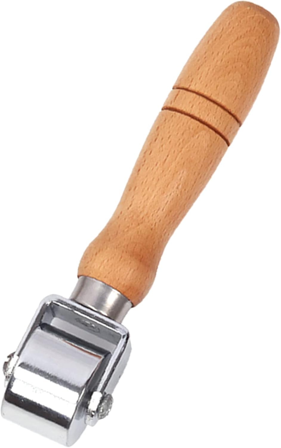 Swpeet 1Pcs 26Mm Heavy Duty Leather Press Seam Roller Assortment Kit, Leather Press Laminating Roller Edge Roller Leather Edge Creaser and Smoother Platen Tool for Leather image number 1