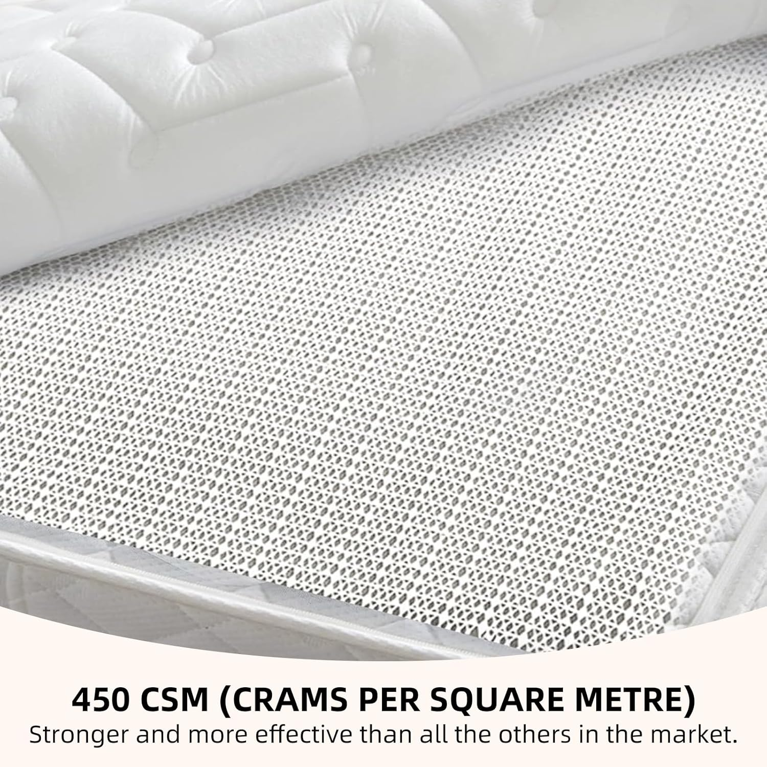 Non Slip Rug Pad, under Rug Non Slip Mat Keep Your Rugs Safe and in Place, Reusable Carpet Pad, Multipurpose Rug Underlay for Hardwood Floors under the Sofa Bed Chair Cushion (70X280 Cm) image number 2