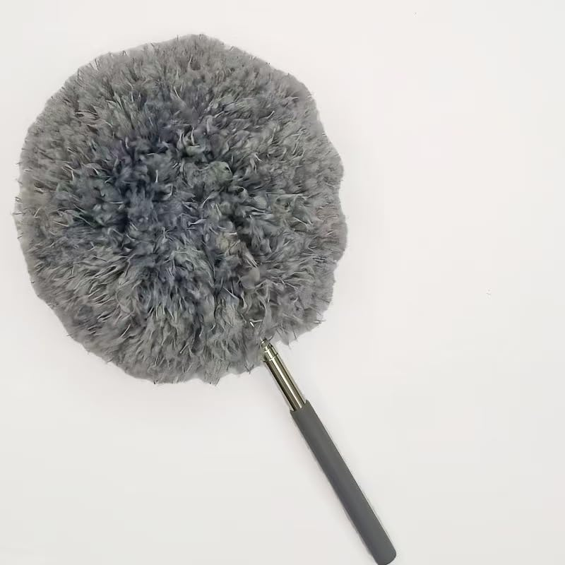 Ceiling Fan Cleaner Duster, Retractable Ceiling Fan Cleaner Duster Reusable Microfiber Blade Cleaner Fan Cleaner (Gray) image number 1