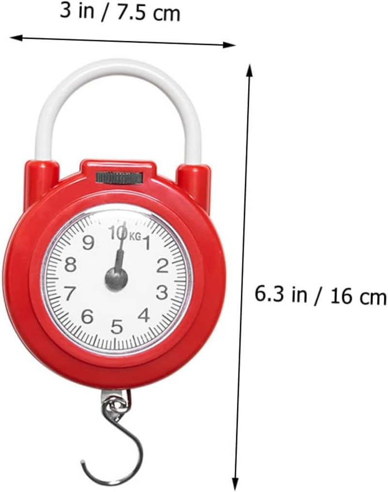 COOLHIYA Portable Digital Luggage Scale Handheld Fish Scale Spring for Travel Kitchen Camping